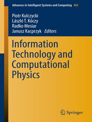 cover image of Information Technology and Computational Physics